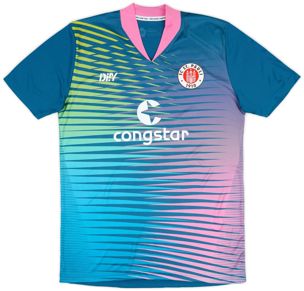 2023-24 St. Pauli Dame drakt Rosa