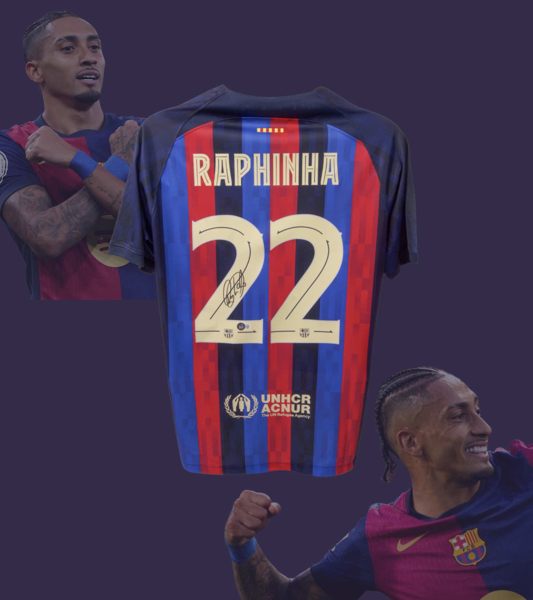 Raphinha Signert Barcelona Drakt