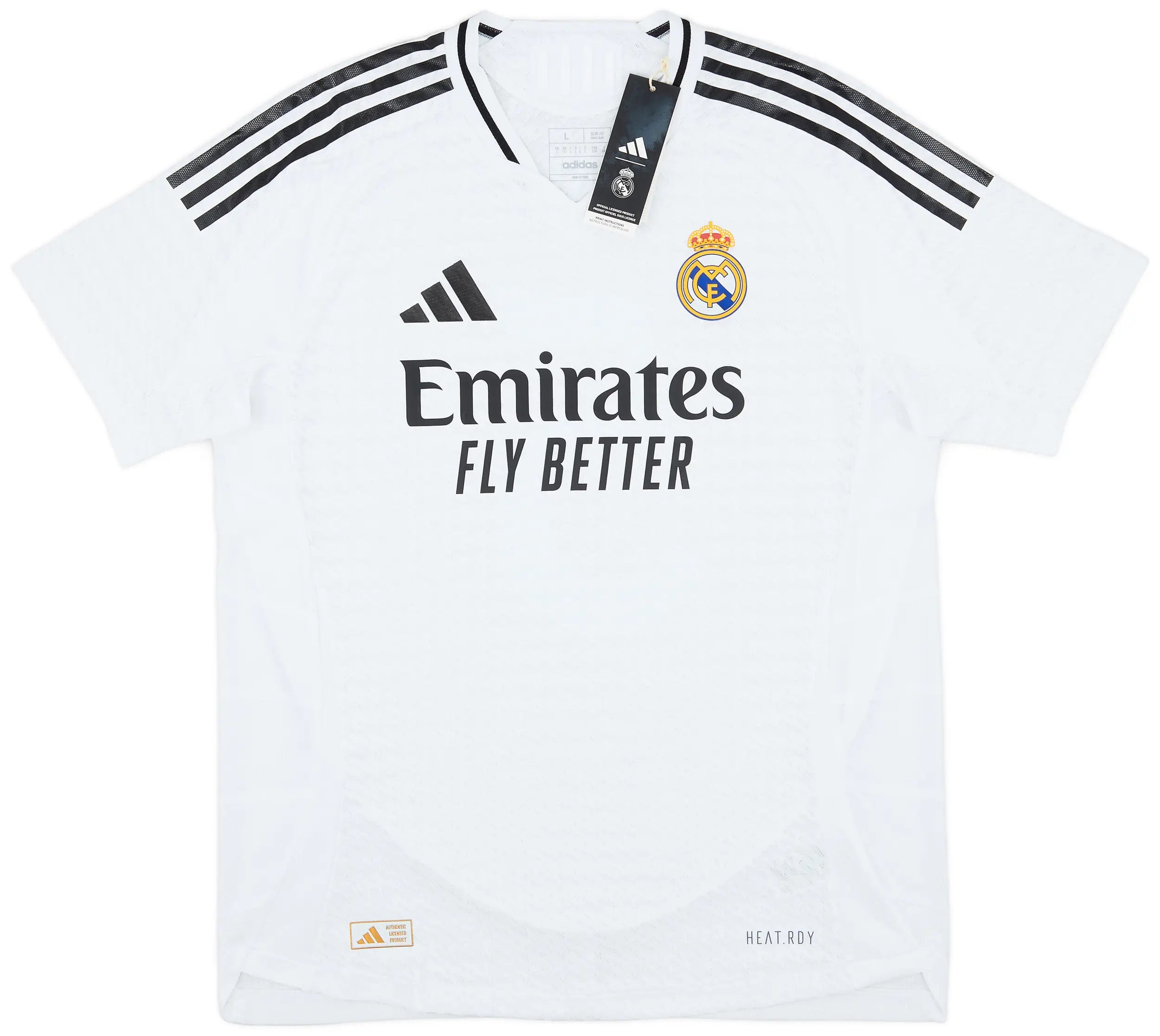 2024-25 Real Madrid Hjemme Player Issue drakt Bellingham #5