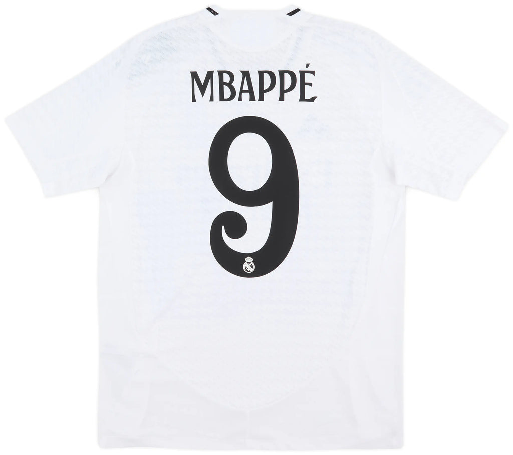 2024-25 Real Madrid Hjemmedrakt Mbappe #9