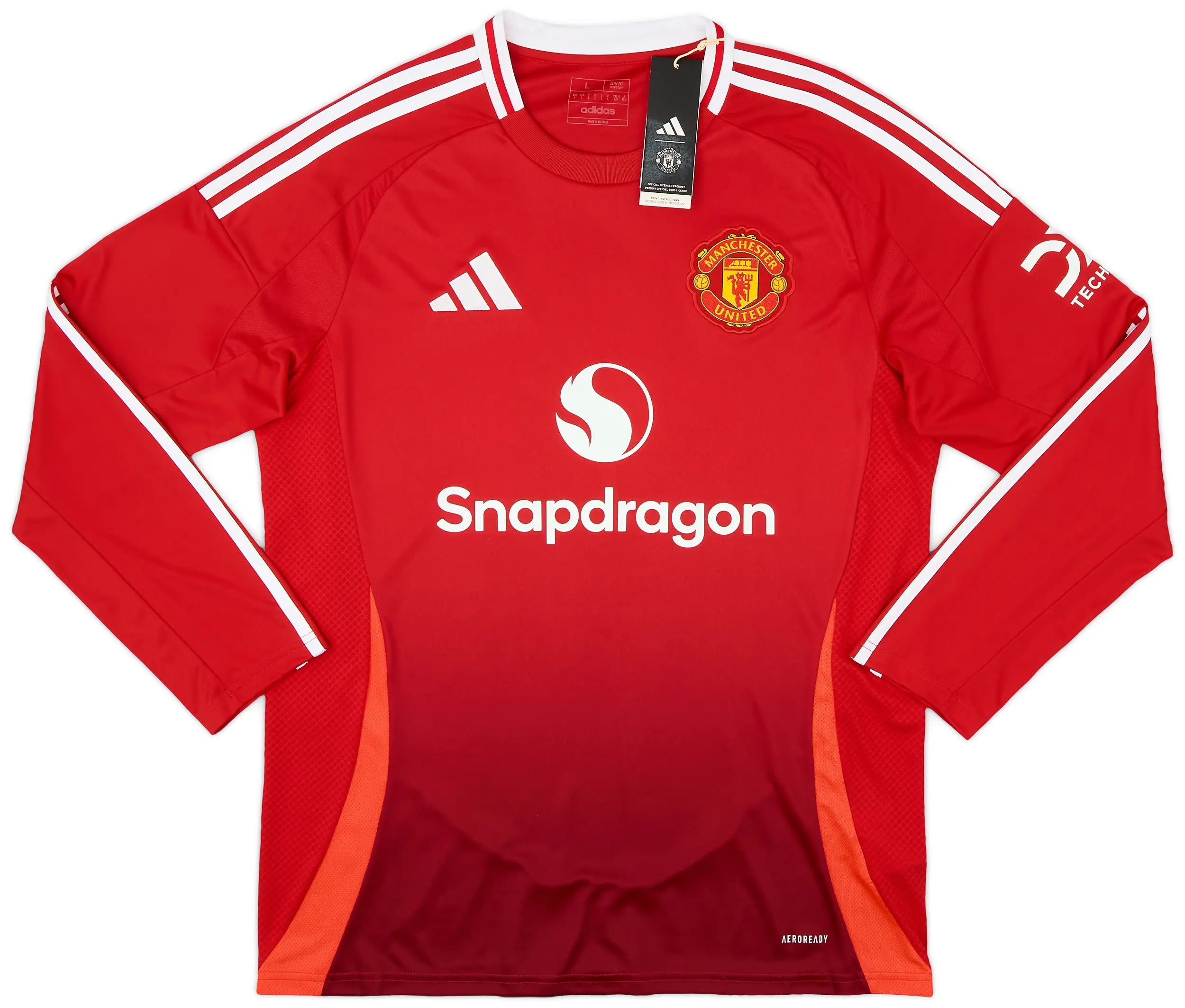 2024-25 Manchester United Hjemme L/S drakt B.Fernandes #8